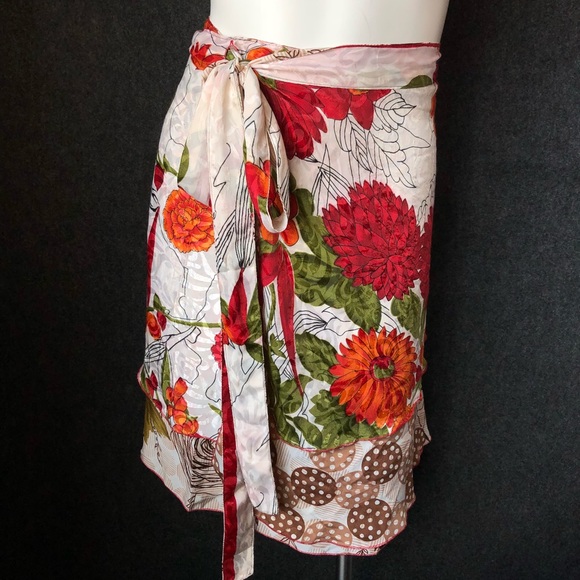 iris impressions Dresses & Skirts - Iris floral skirt with multiple ways to wear